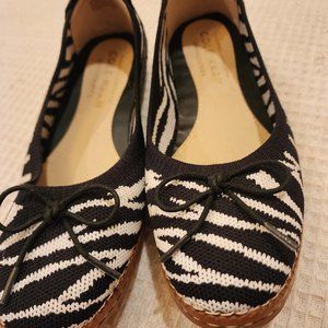 Cole Haan Zebra Print Flats